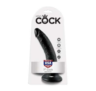 Dildo-cock 7 inch black